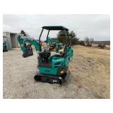QK16R MINI EXCAVATOR   !!!!HYDRAULIC THUMB!!!!