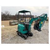 QK16R MINI EXCAVATOR   !!!!HYDRAULIC THUMB!!!!