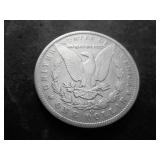 1890 CC Morgan Silver Dollar