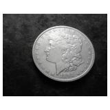 1892 O Morgan Silver Dollar