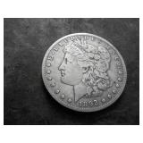 1892 S Morgan Silver Dollar