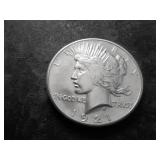 1921 Peace Silver Dollar High Relief