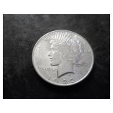 1922 Peace Silver Dollar Planchet Error