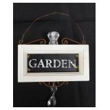 Midwest of Cannon Falls Garden Decor Lot - 3x3 Frame, Garden Sign, Rustic Watering Cans