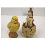 Vintage Easter Decor Set - 