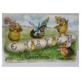 Vintage Easter Decor Set - 