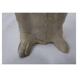 Rabbit Figurines - Brown/Orange & White with Green Backpack (2-pack)