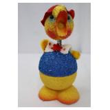Vintage German Paper-Mache Bobble-Head Easter Duck - 5 Inches Tall