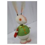 West German Vintage Easter Bunny Paper Box - 14 Inches Tall