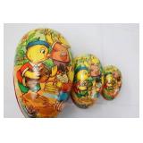 Matryoshka Nesting Dolls - 3-Piece Set (Extra Large 10 in, Medium 7 in, Small 4.5 in)