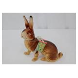 Vintage 1950s Rabbit Candy Holder with Baskets - Easter Decor