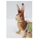 Vintage 1950s Rabbit Candy Holder with Baskets - Easter Decor