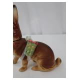 Vintage 1950s Rabbit Candy Holder with Baskets - Easter Decor