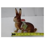 Vintage 1950s Rabbit Candy Holder with Baskets - Easter Decor