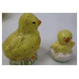 Teena Flanner Collection for MCF - 8" Tall Yellow Duck Figurine Set (4-Piece)