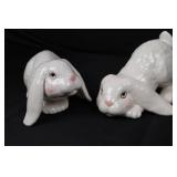 Ashland White Bunny Tabletop Decor - Easter Figurines (Lot of 2)