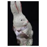 Teena Flanner Collection Bunny - 13in with 12 Painted Wooden Eggs