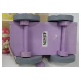 Wooden Egg Train Set - 4 Wagons, 17 Painted Eggs, 6 in long by 3 in wide