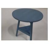 Wooden Easter Bunny Set - Tall 9.5 in, Small Movable Bunny, 3-Leg Table, Round Bunny 4.5 in