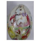 Vintage Easter Bunny Figurines Lot - 8 Pieces, Hong Kong Made