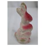 Vintage Ceramic Bunny Planter Trio - Large/Medium/Small (6x5, 6x2, 3 3/4 x 1 3/4)