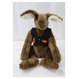 Pair of Plush Bunny Rabbits with Outfits (Lot of 2)