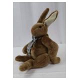 Pair of Plush Bunny Rabbits with Outfits (Lot of 2)