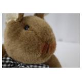 Pair of Plush Bunny Rabbits with Outfits (Lot of 2)