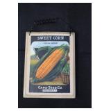 Card Seed Co. Vintage Seed Packet Wall Art - SEEDS Letter Sign & Card Set