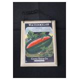 Card Seed Co. Vintage Seed Packet Wall Art - SEEDS Letter Sign & Card Set