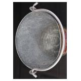 Galvanized Garden Tools Box - Seed Packet Bucket, Carrot Decor & Tiny Birdhouse