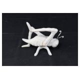 Three White Insect Sculptures (Lot of 3) - Garden Decor