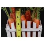 Plush Bunny Doll - Carrot Crate & Green Wooden Step Stool