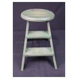 Plush Bunny Doll - Carrot Crate & Green Wooden Step Stool