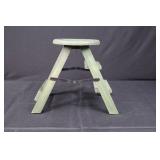 Plush Bunny Doll - Carrot Crate & Green Wooden Step Stool