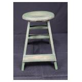 Plush Bunny Doll - Carrot Crate & Green Wooden Step Stool