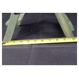 Plush Bunny Doll - Carrot Crate & Green Wooden Step Stool