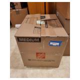 Holiday Decor Set with 2 Faux Topiary Trees and 2 Mercury Glass Globes