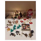 Assorted Christmas Decor and Ornaments Collection