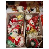 Large Collection of Vintage and Handmade Christmas Ornaments