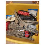 Large HO Scale Model Train Lot with Engines, Cars, Track, and Accessories