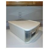 Mixed Lot of Office Supplies Including Calculators, Hole Punches, Stapler and More in Storage Drawer