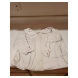 Vintage White Cotton Nightgown with Lace Trim by Friend Department Size 134/140