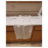 Vintage White Cotton Nightgown with Lace Trim by Friend Department Size 134/140