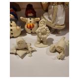 Holiday Figurine Collection with Skultuna Angel Candle Holders