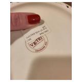 Vietri Old St. Nick Biscotti Jar Hand-Painted Ceramic with Lid