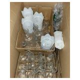 Large Collection of Assorted Glass Bottles and Vases
