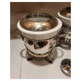 Ruffoni Stainless-Steel Fondue Pot Set with Accessories and Home Touch Deluxe Steamer