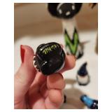 Handcrafted African Nativity Scene with Beadwork and Ceramic Figures