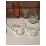 Collection of Scandinavian Art Glass Vases and Orrefors Ice Bucket